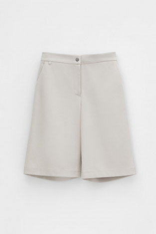 Шорты женские для мам, артикул: ЕВТ 4078, цвет: бежевый - 2 фото