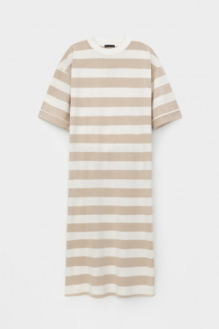 Платья женские для мам, артикул: ЕВТ 5040, цвет: бежевый - 2 фото