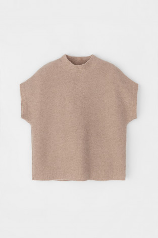 Джемперы женские для мам, артикул: ЕВ 30181/ш, цвет: бежевый - 2 фото