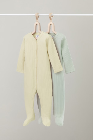 Комбинезон для новорожденных, артикул: К 6523-2уп, цвет: зеленый - 2 фото