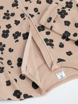 Комбинезон для новорожденных, артикул: К 6192, цвет: бежевый - 2 фото