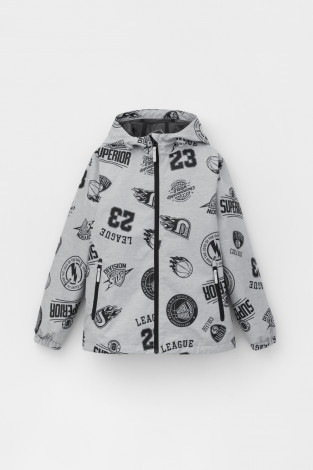 Куртки для мальчика, артикул: ВК 30141/н/1 ГР, цвет: серый - 2 фото