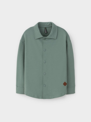 Рубашки для мальчика, артикул: КР 302677, цвет: зеленый