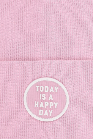 Шапка для девочки, артикул: К 8149/24, цвет: розовый - 2 фото