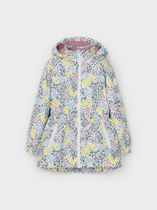 Куртка для девочки, артикул: ВК 32118/н/4 УЗГ, цвет: белый - 2 фото