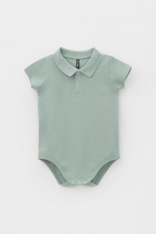 Полукомбинезон для мальчика, артикул: КР 6464, цвет: минт - 2 фото