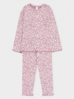 Пижама для девочки, артикул: К 1618, цвет: розовый - 2 фото