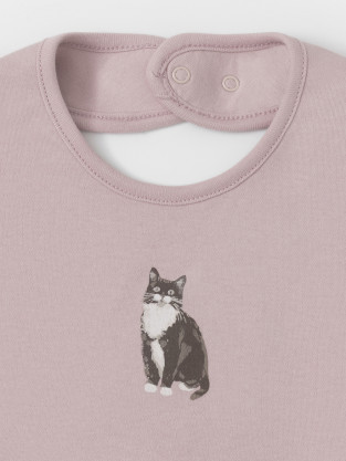 Нагрудник для новорожденных, артикул: К 8526, цвет: розовый - 2 фото