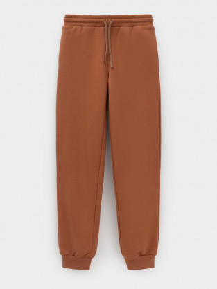 Брюки для мальчика, артикул: КР 400837, цвет: коричневый - 2 фото