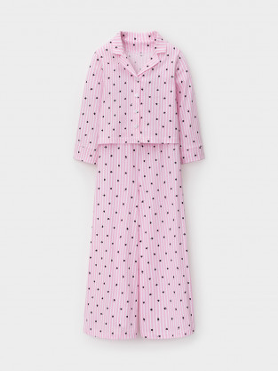 Пижама для девочки, артикул: МП 1668, цвет: розовый - 2 фото