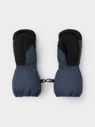 Рукавицы для мальчика, артикул: ВК 10008/25/20 ГР, цвет: синий - 2 фото