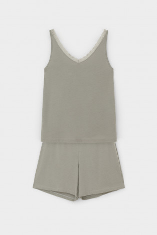 Комплекты для дома для мам, артикул: Е 20152, цвет: зеленый - 2 фото