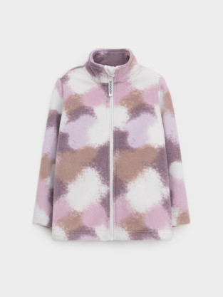 Куртка для девочки, артикул: ФЛ 34025/н/42 ГР, цвет: розовый - 2 фото