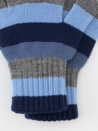 Перчатки для мальчика, артикул: КВ 10020/25, цвет: синий - 2 фото