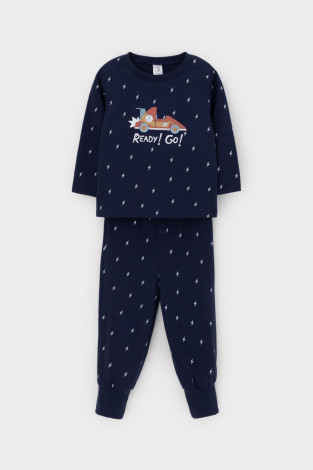 Пижама для мальчика, артикул: К 1637, цвет: синий - 2 фото