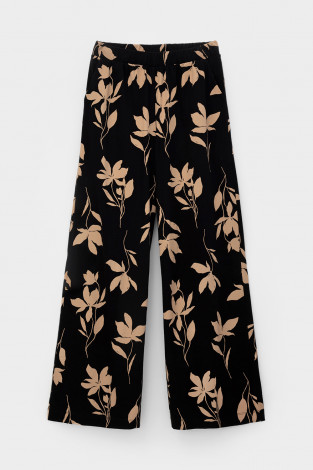 Брюки женские для мам, артикул: ЕВТ 4069, цвет: черный3 - 2 фото