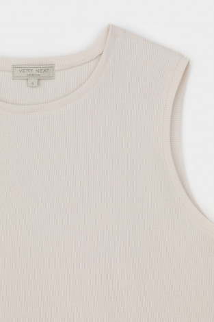 Майки женские для мам, артикул: ЕВТ 3037/25, цвет: бежевый - 2 фото