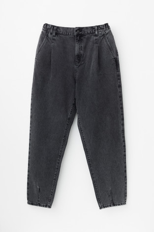 Брюки женские для мам, артикул: ЕТ 40005 ВСТ, цвет: серый - 2 фото