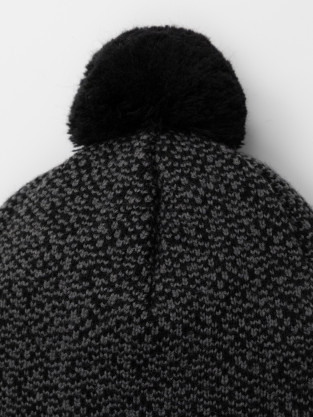 Шапка для мальчика, артикул: КВ 20394/ш, цвет: черный - 2 фото
