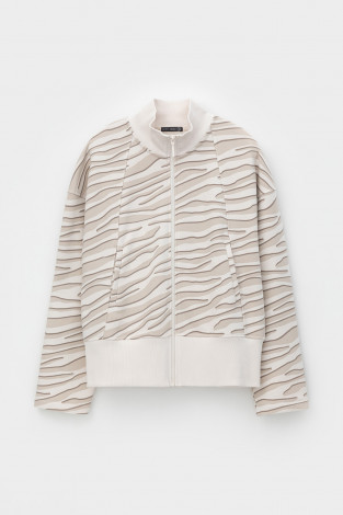 Жакеты, куртки женские для мам, артикул: ЕВТ 3207, цвет: бежевый - 2 фото