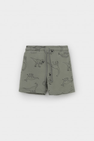 Шорты для мальчика, артикул: КР 400666, цвет: зеленый - 2 фото