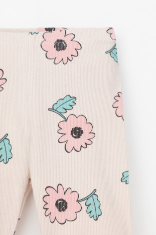 Велосипедки для девочки, артикул: КР 400797-1, цвет: бежевый - 2 фото