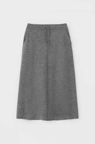Юбки женские для мам, артикул: ЕВ 737/ш, цвет: темно-серый - 2 фото