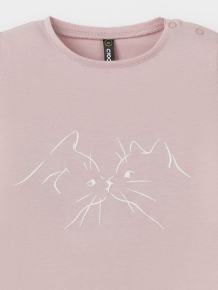 Футболка для девочки, артикул: КР 302454, цвет: розовый - 2 фото