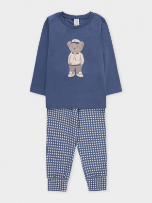 Пижама для мальчика, артикул: К 1606, цвет: синий - 2 фото