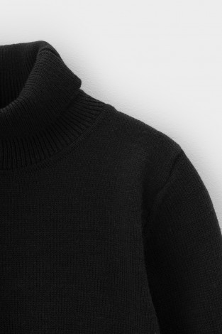 Джемпер для мальчика, артикул: КВ 30148/24ш, цвет: черный - 2 фото