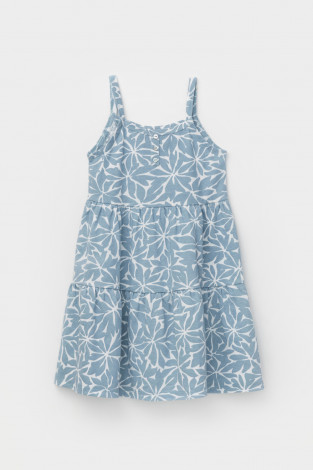 Сарафан для девочки, артикул: КР 5796, цвет: синий - 2 фото