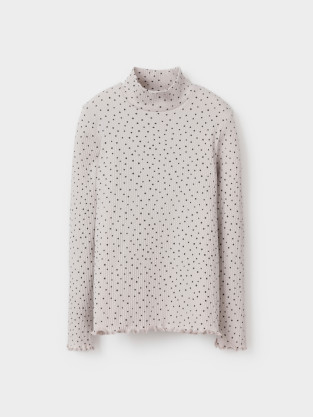 Водолазки для девочки, артикул: КР 302858, цвет: бежевый - 2 фото