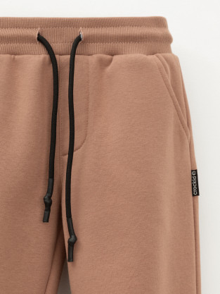 Брюки для мальчика, артикул: КР 400603, цвет: кофейный - 2 фото