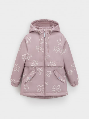 Куртка для девочки, артикул: ВК 32180/н/2 УЗГ, цвет: розовый - 2 фото