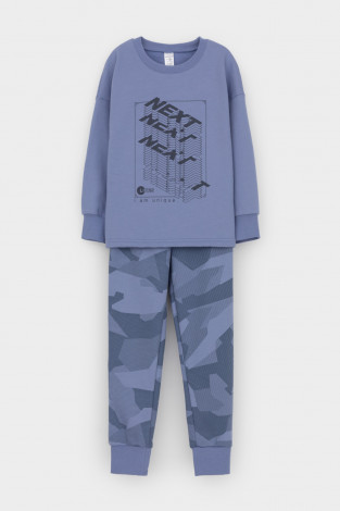 Пижама для мальчика, артикул: К 1547/24, цвет: голубой - 2 фото