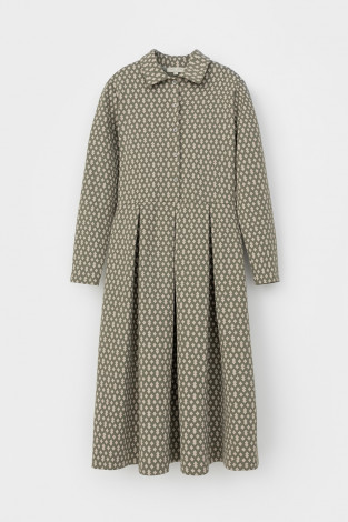 Платья женские для мам, артикул: ЕВТ 5055, цвет: зеленый - 2 фото