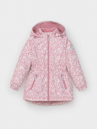 Куртка для девочки, артикул: ВК 32142/н/9 УЗГ, цвет: розовый - 2 фото