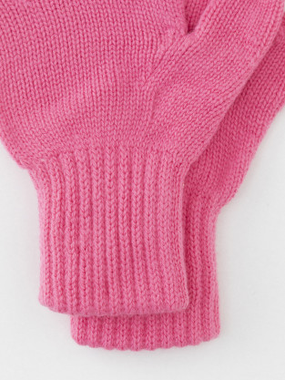 Перчатки для девочки, артикул: К 125/25, цвет: розовый - 2 фото