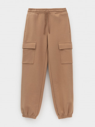 Брюки для мальчика, артикул: КР 400854, цвет: коричневый - 2 фото