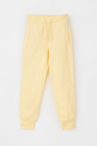 Брюки для девочки, артикул: К 400516, цвет: желтый - 2 фото