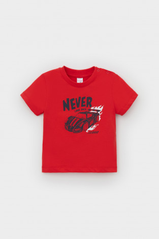 Футболка для мальчика, артикул: КР 302719, цвет: красный - 2 фото