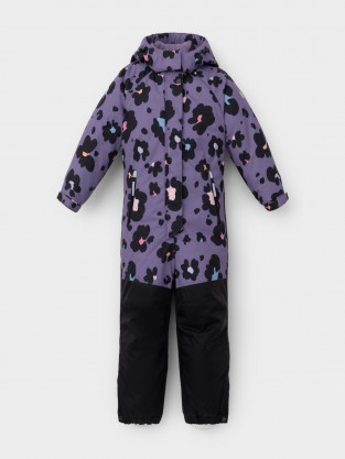 Комбинезоны утепленные для девочки, артикул: ВК 60127/н/1 УЗГ, цвет: фиолетовый - 2 фото