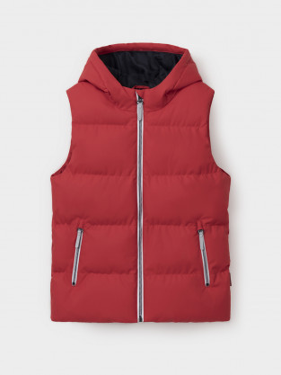 Жилеты для мальчика, артикул: ВК 35022/7 ГР (98-128), цвет: красный - 2 фото