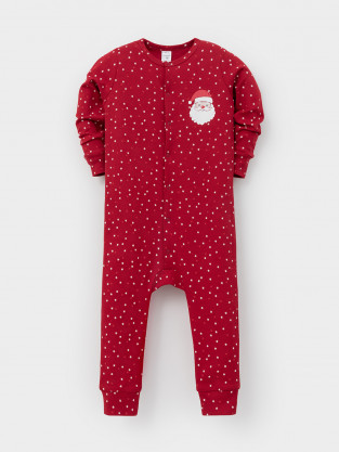 Комбинезон, артикул: К 6486, цвет: красный - 2 фото