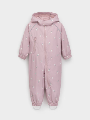 Комбинезоны утепленные для девочки, артикул: ВК 60088/н/15 Ал, цвет: розовый - 2 фото