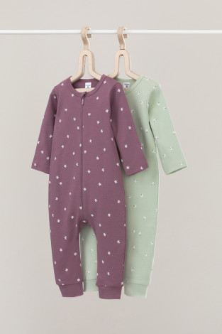 Комбинезон для новорожденных, артикул: К 6522-2уп, цвет: розовый - 2 фото