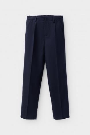 Брюки для мальчика, артикул: ТК 46142, цвет: синий - 2 фото