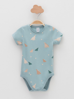 Боди для новорожденных, артикул: К 6073-2уп, цвет: голубой - 2 фото