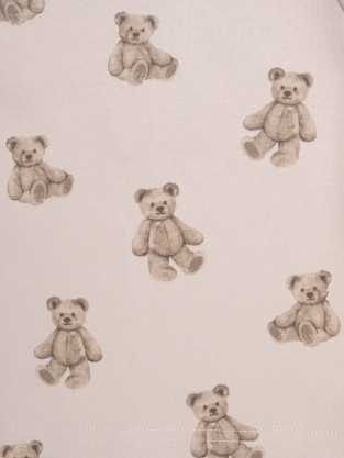 Пижама для мальчика, артикул: К 1552, цвет: бежевый - 2 фото