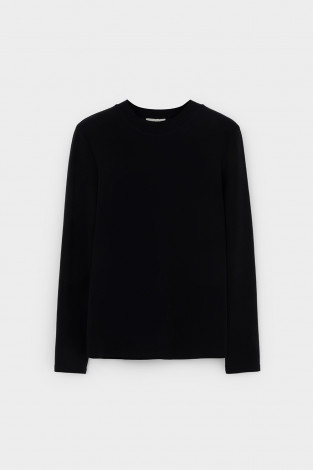 Джемперы женские для мам, артикул: ЕВТ 3353, цвет: черный - 2 фото